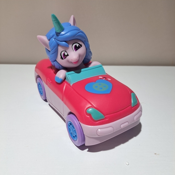 My Little Pony Hasbro Pony Racers Unicorn with Race Car - Picture 1 of 7